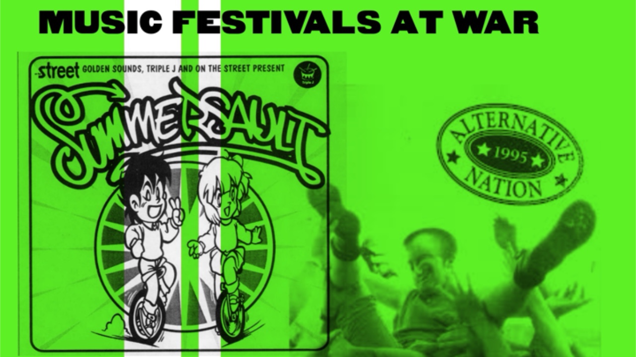 Ep 25: Festivals go to war – show notes